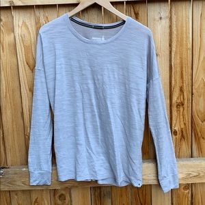 Long sleeve LIGHT WEIGHT merino wool top